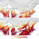 Using data from Kotchi’s study, this map shows how the risk of coming across Lyme-carrying ticks has changed in parts of the U.S. between 2000 to 2015.